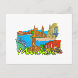 Manchester - England.png Postcard