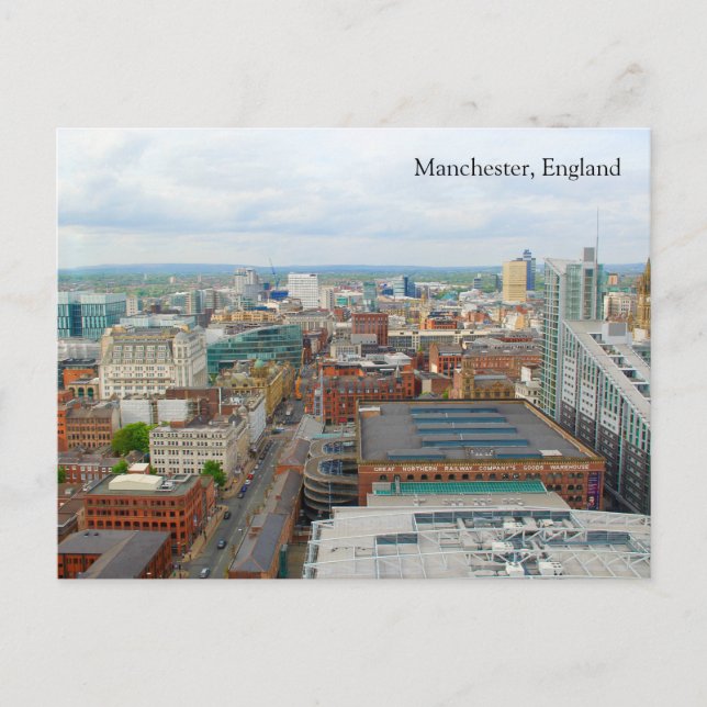 Manchester, England Postcard (Front)