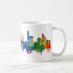 Manchester England Skyline Coffee Mug