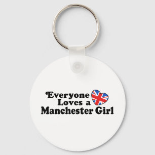 Manchester Girl Keychain