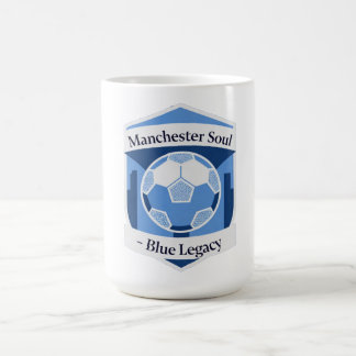 Manchester Heritage Soccer City, Football Gift Coffee Mug