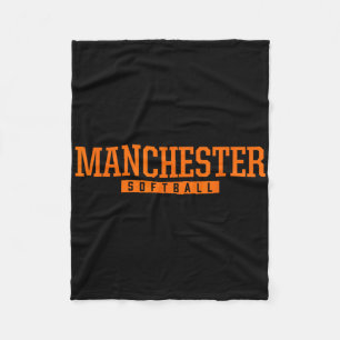 Manchester High School Softll Fleece Blanket