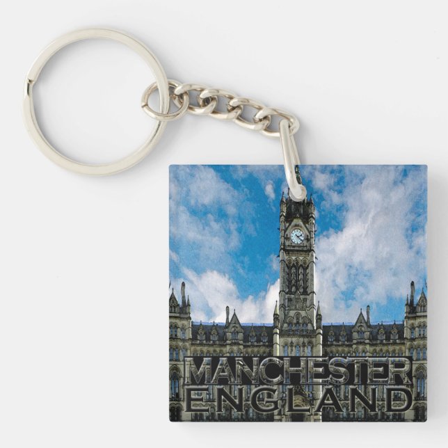 Manchester Keychain (Front)