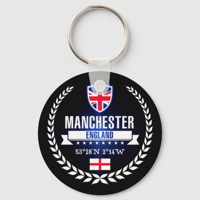 Manchester Keychain (Front)