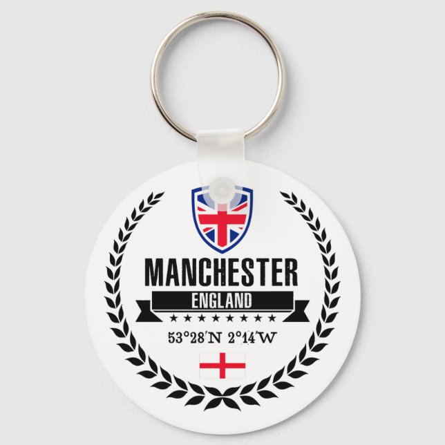 Manchester Keychain (Front)