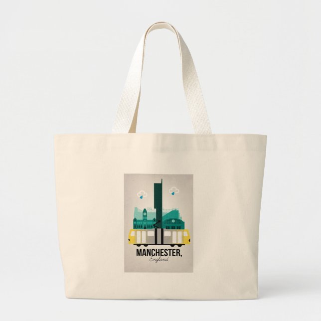 Manchester Large Tote Bag (Front)