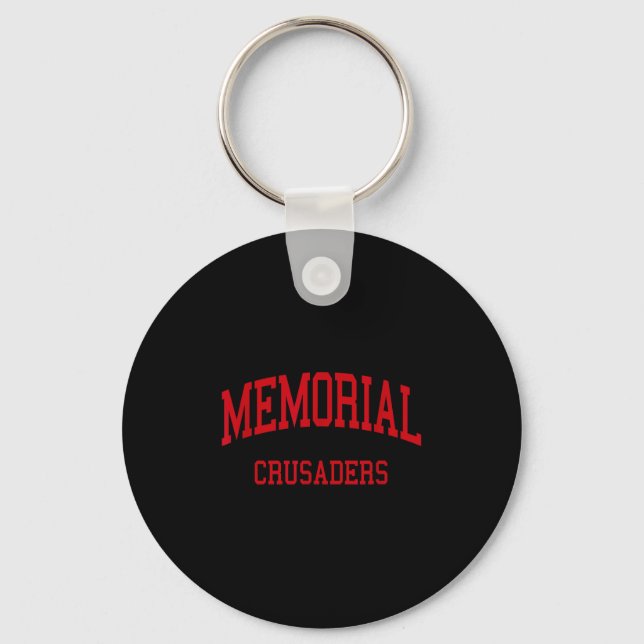 Manchester Memorial High School Hs Manchester Nh R Keychain (Front)