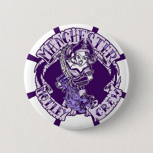 Manchester Motley Crew 2 Inch Round Button