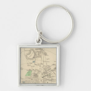 Manchester, NH city, town Keychain