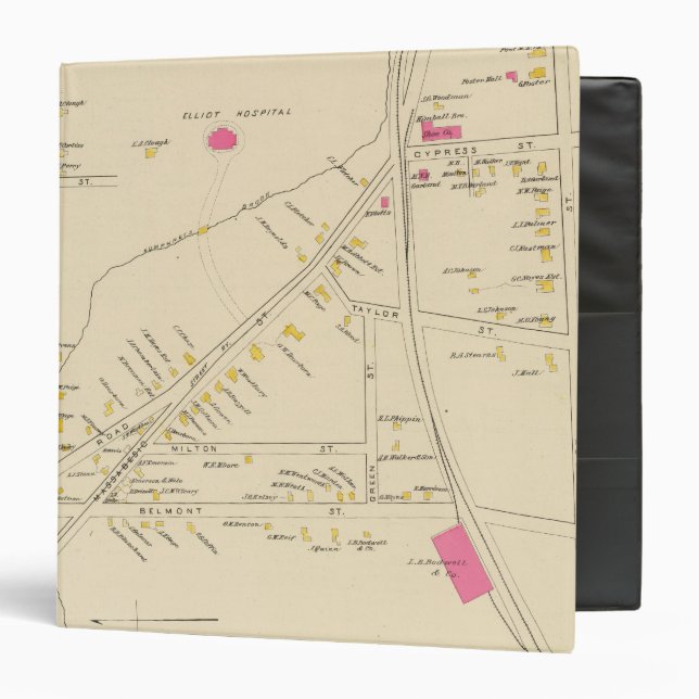 Manchester, NH, Ward 6 2 Binder (Front/Inside)