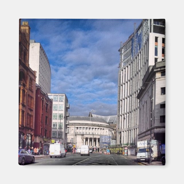 Manchester - Oxford Street Magnet (Front)