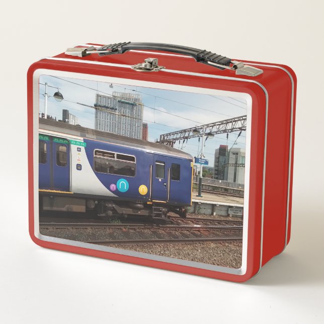 Manchester Piccadilly  Metal Lunch Box (Front)