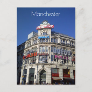 Manchester Printworks Postcard