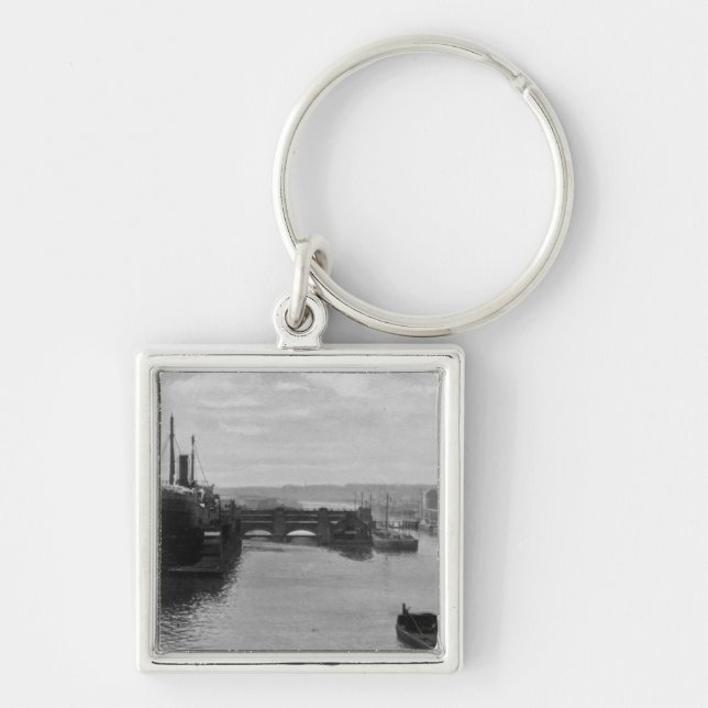 Manchester Ship Canal, c.1910 Keychain (Front)
