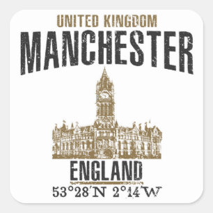 Manchester Square Sticker