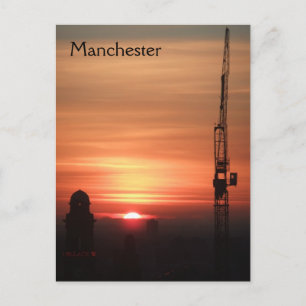 Manchester Sunset Postcard