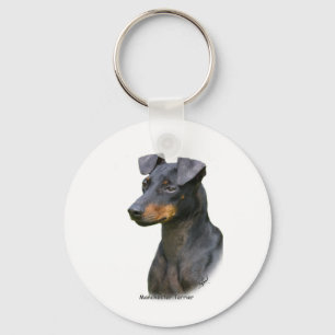 Manchester Terrier Keychain