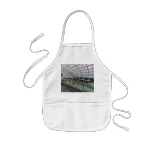 Manchester tram stop kids apron