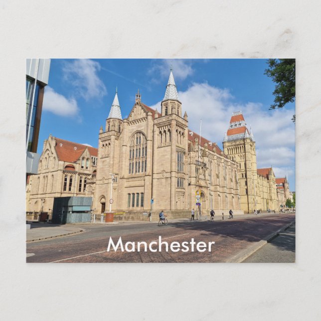 Manchester University Postcard (Front)