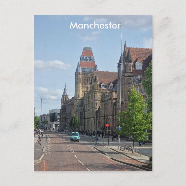 Manchester University Postcard (Front)