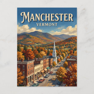 Manchester Vermont Postcard