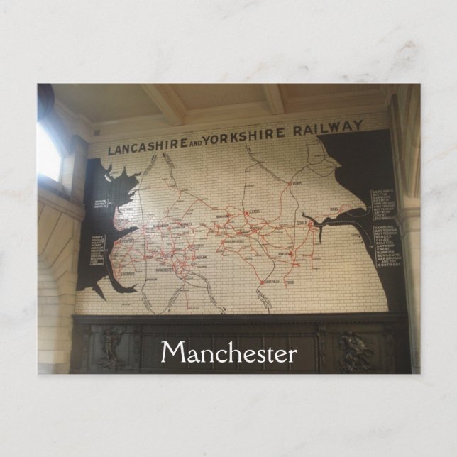 Manchester Victoria Postcard (Front)