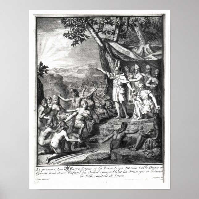 Manco Capac and his wife Poster (Front)