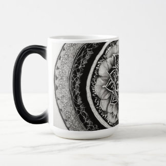 Mandal Art Brew: Sip Serenity Magic Mug