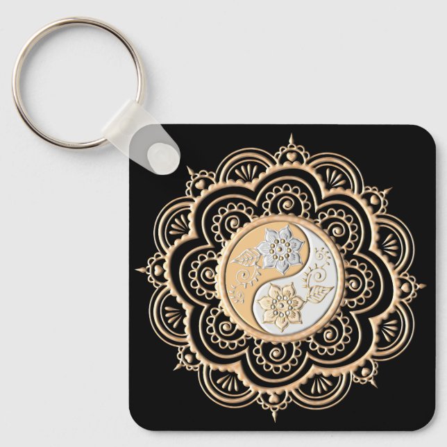 Mandala 1 keychain (Front)