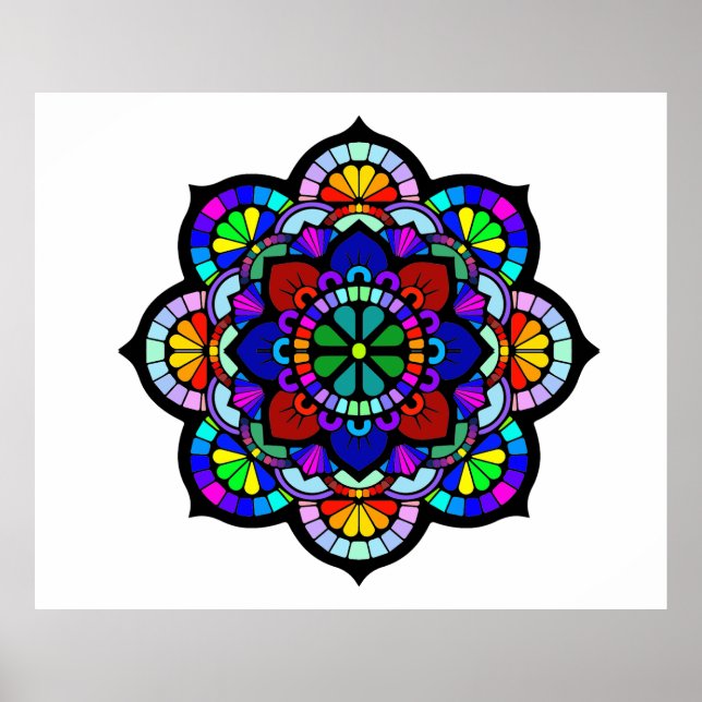 MANDALA 1 POSTER (Front)
