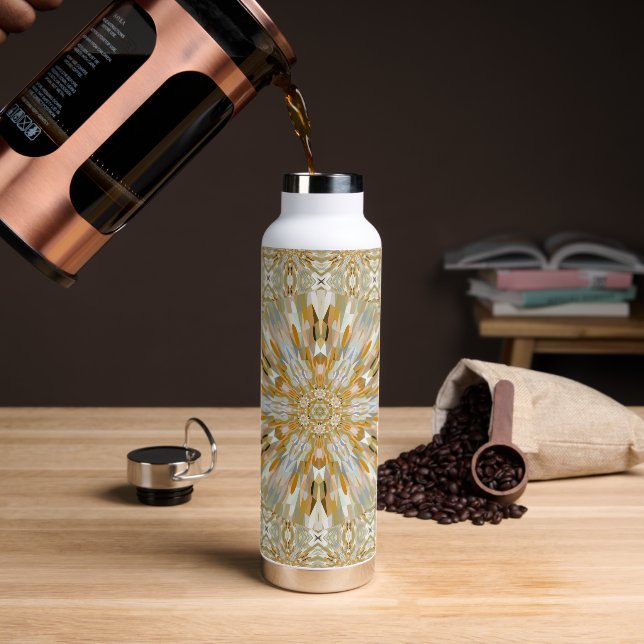 Mandala 1 Water Bottle (Coffee)