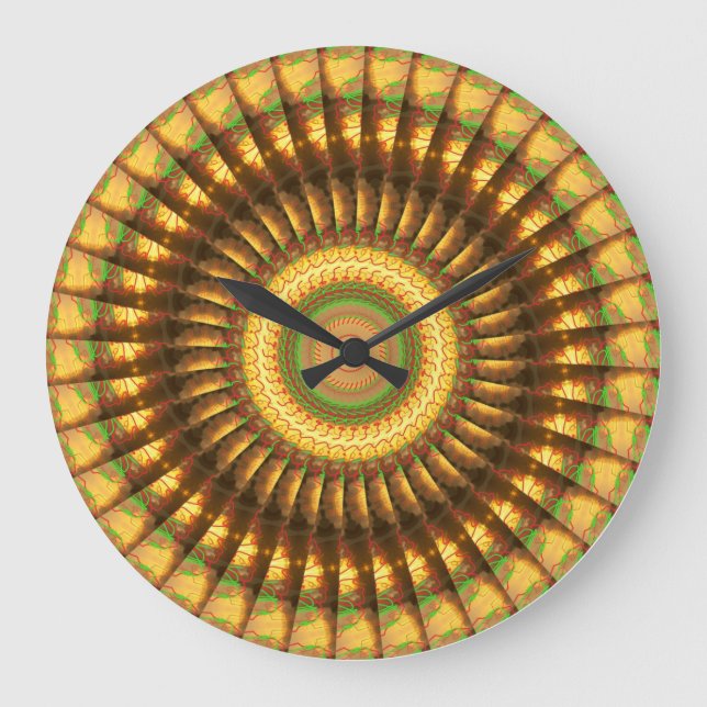 Mandala 2  Clock (Front)