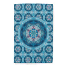 Mandala 2 Weatherproof Personalized Garden Flag