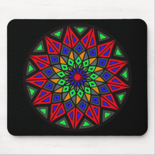 Mandala #4 mouse pad