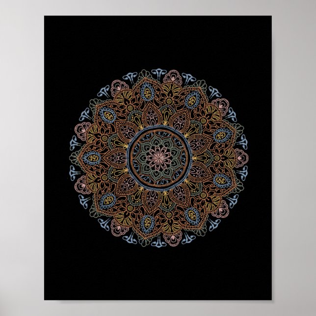 Mandala 8647 Feminist  Poster (Front)