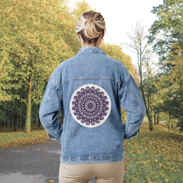 Mandala 8 Denim Jacket (Creator Uploaded)