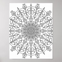  Mandala  Adult Colouring Doodle Colour This