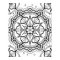 Mandala Adult Colouring Poster