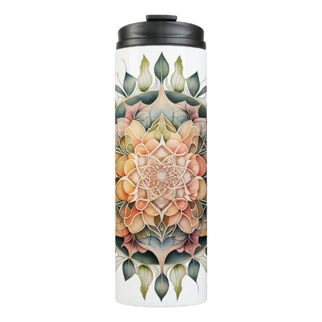 Mandala: An Oasis Of Peace and Tranquility Thermal Tumbler (Front)