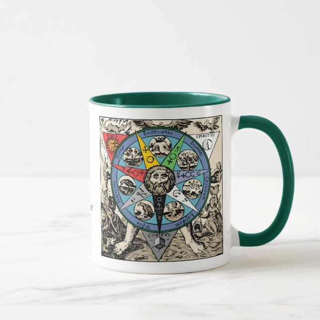 Mandala and Paracelsus Mug (Right)