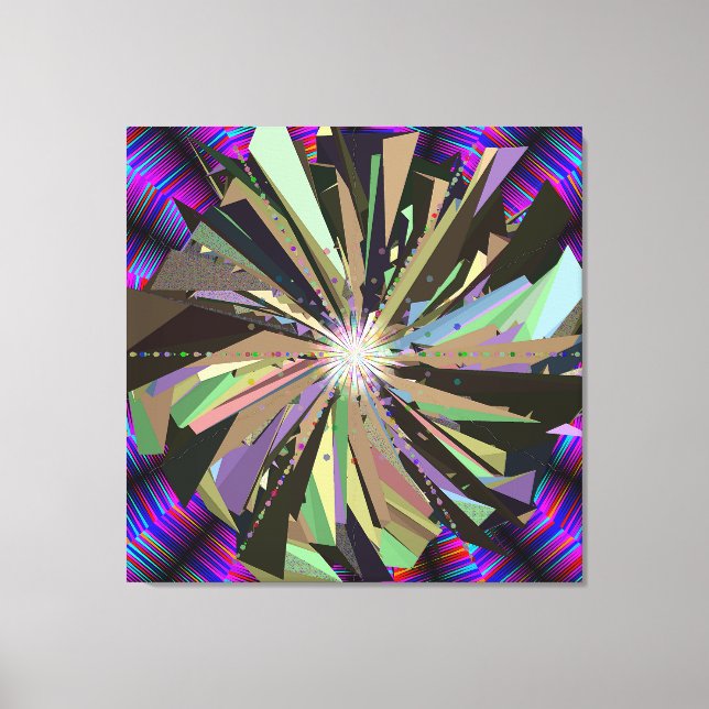 Mandala Art  Canvas Print (Front)