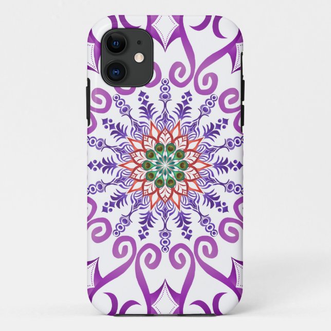 Mandala art iPhone case cover backcover (Back)
