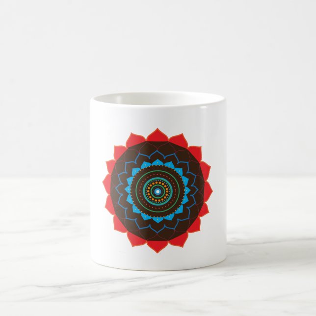 Mandala Art Mug (Center)