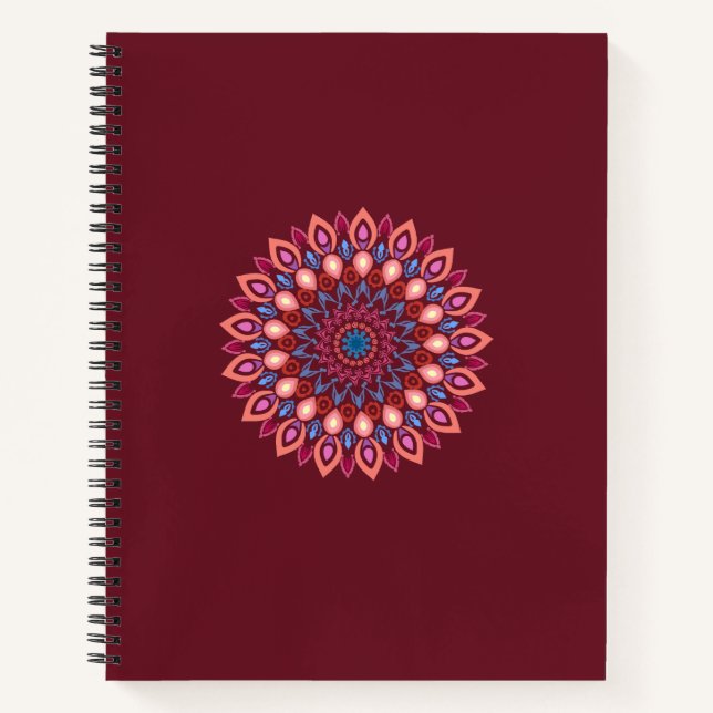 mandala art notebook (Front)