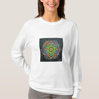 Mandala art of human life T-shirts pour femmes
