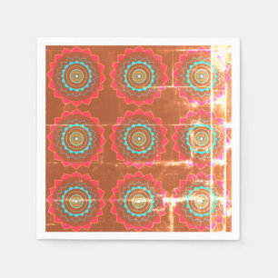 Mandala Art Paper Napkins