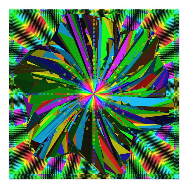 Mandala Art Photo Print (Front)