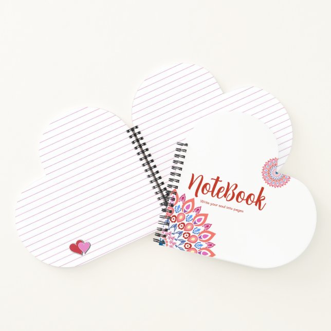 MANDALA ART Spiral Notebook (Inside)