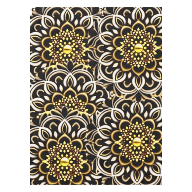 mandala art tablecloth (Front)