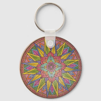 mandala artwork 1 keychain